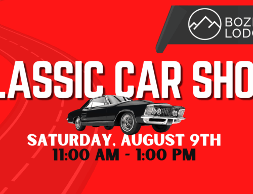 Bozeman Classic Car Show at Bozeman Lodge